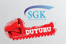 SGK DUYURUSU