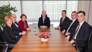 TEİS’ten TEB Merkez Heyeti Başkanlığı’na Hayırlı Olsun Ziyareti