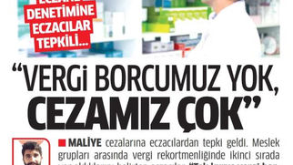 VERGİ BORCUMUZ YOK,CEZAMIZ ÇOK