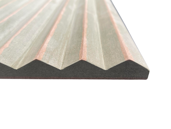 Zig Zag 120° Wall Panels           240 X 56 X 1.8