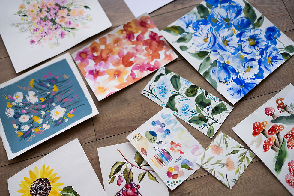 What to Do When You Don’t Like Your Watercolor Painting - 6 Simple Tips