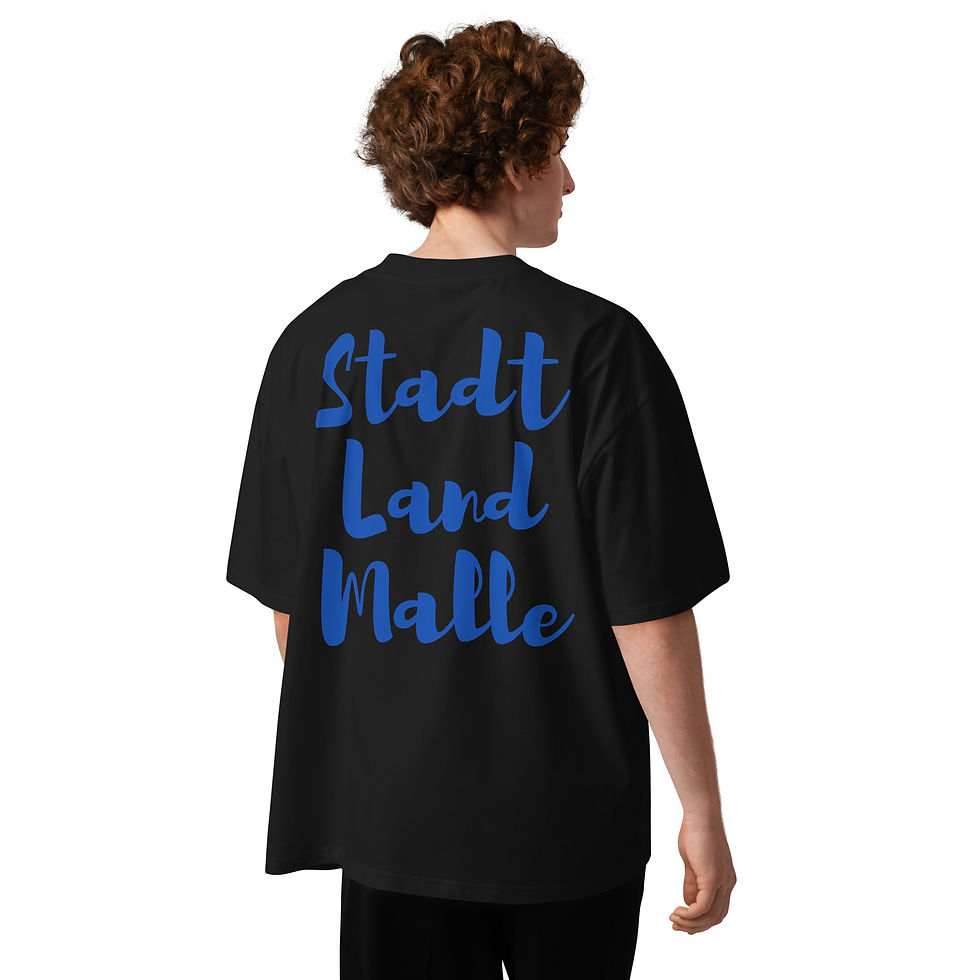 Miniaturbild: Oversized T-Shirt Stadt Land Malle
