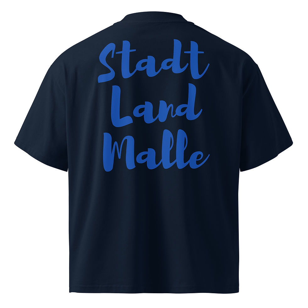 Miniaturbild: Oversized T-Shirt Stadt Land Malle