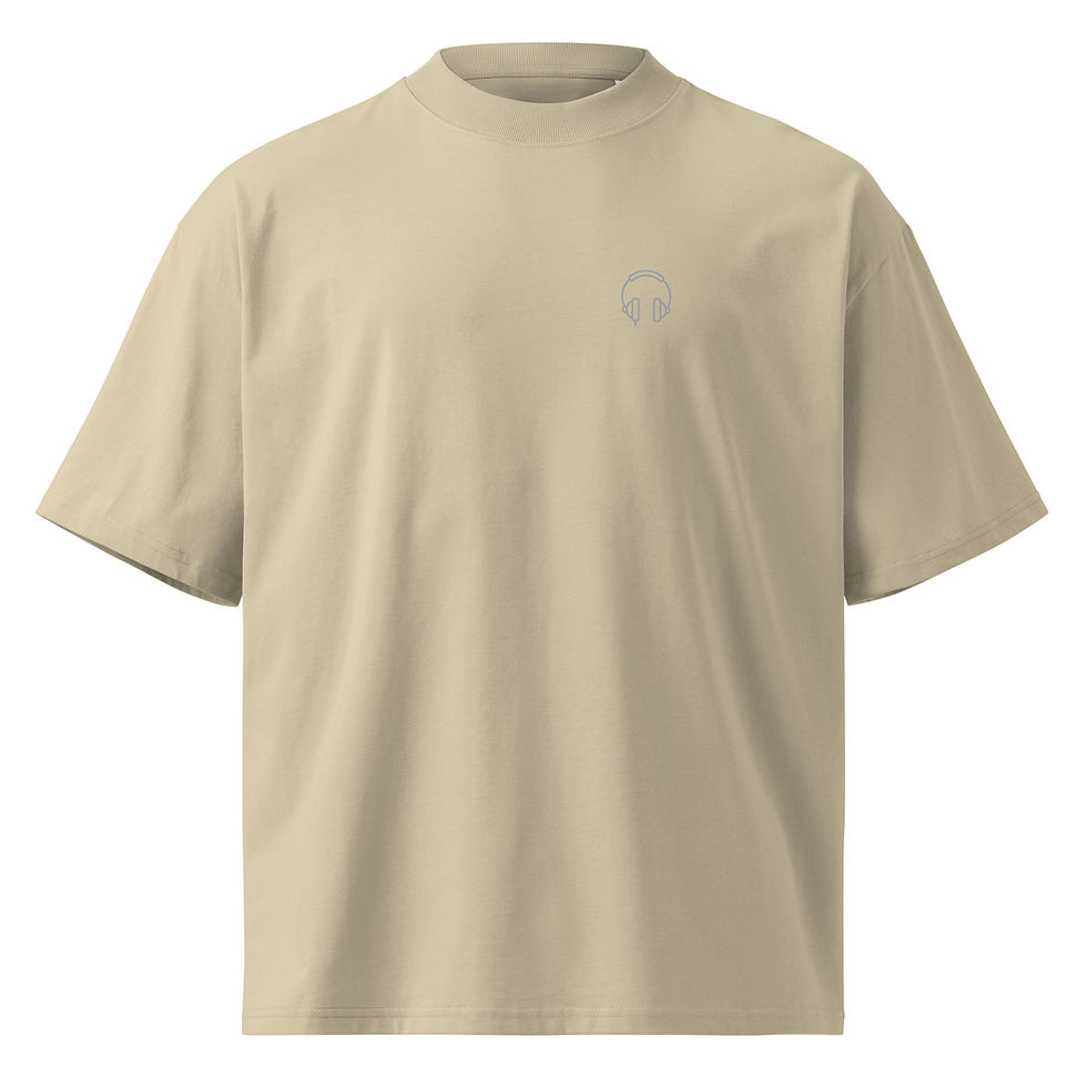 Miniaturbild: Oversized T-Shirt Kopfhörer