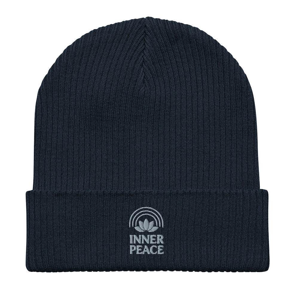 Gerippte Mütze Inner Peace