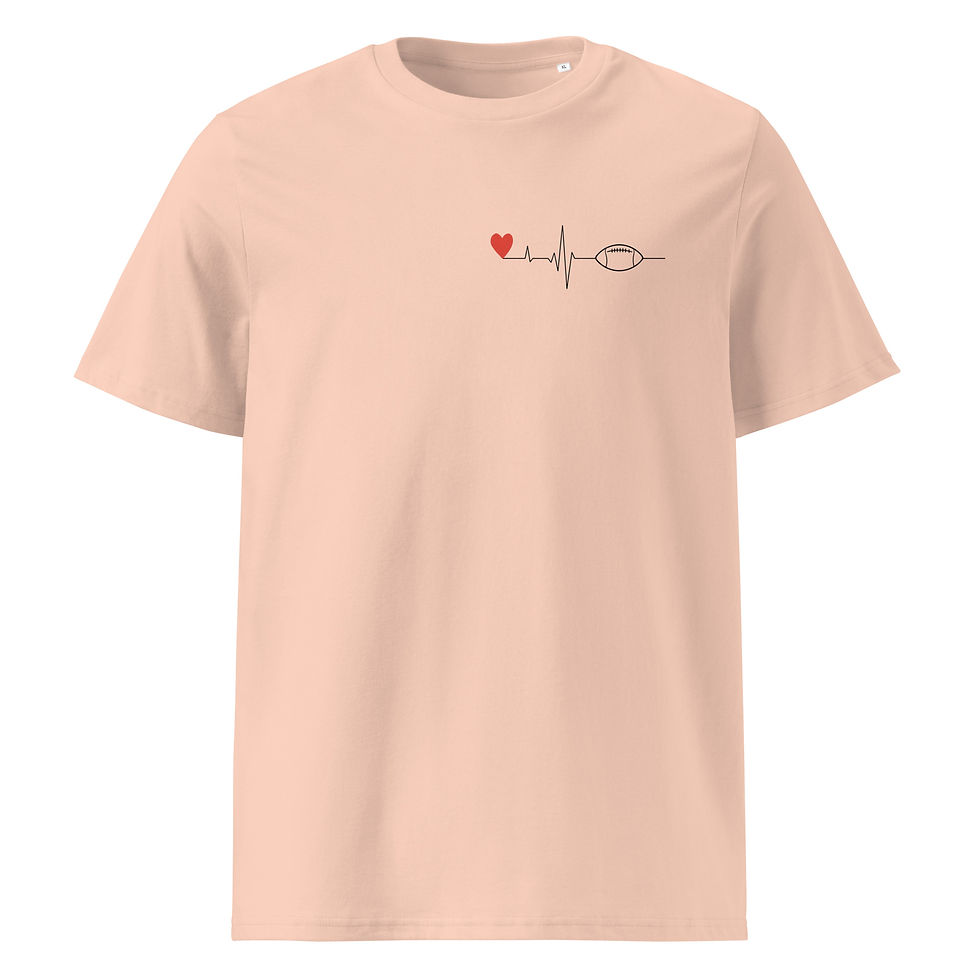 Miniaturbild: T-Shirt Herzschlag Football 2