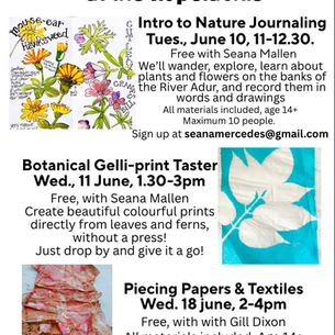 Adur Art Trail 2025: Workshops at the Ropetackle Arts Centre