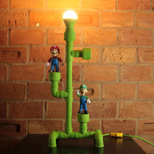 Luminária Mario Bros