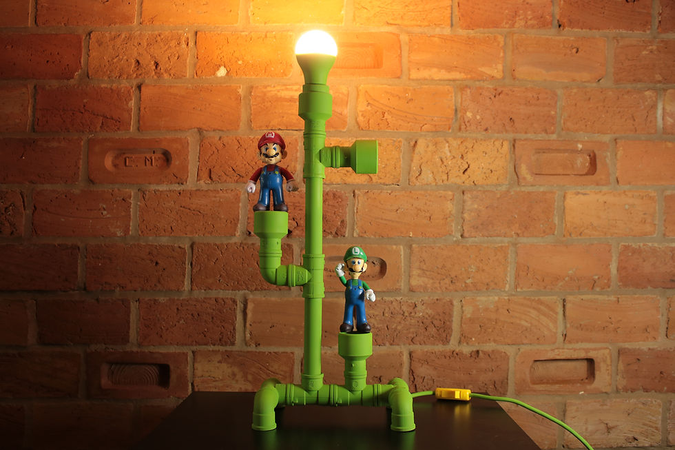 Luminária Mario Bros Rafael Zago