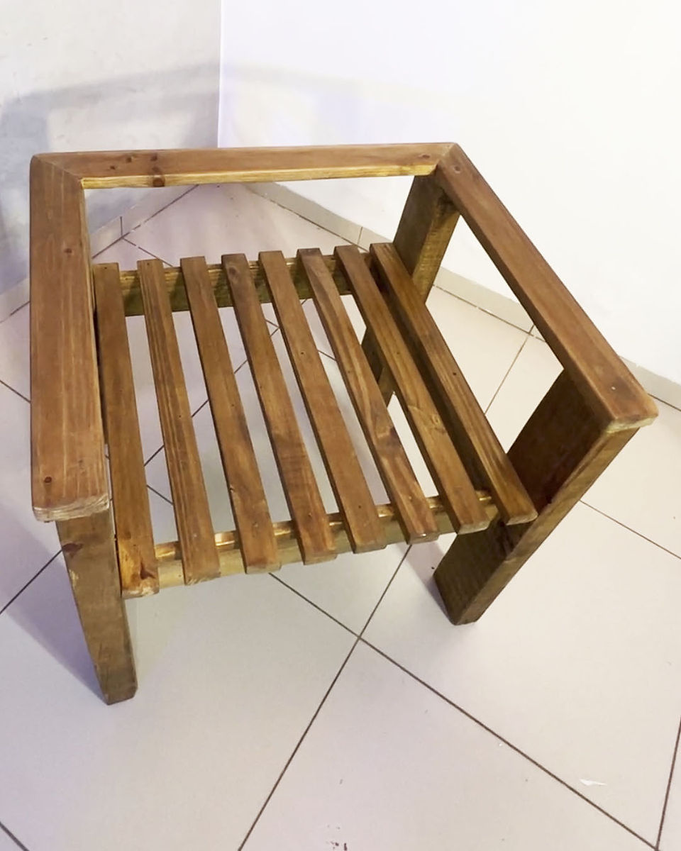 DIY Cadeira Pallet Rafael Zago
