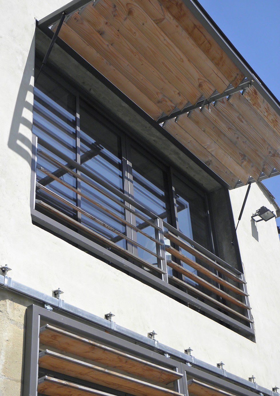 Brise soleil et portail