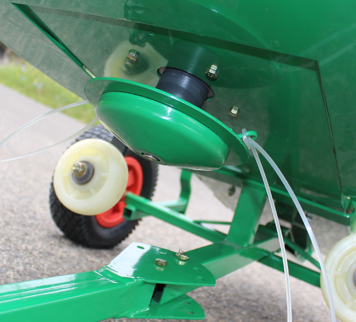 Thumbnail: Mähwerk 60 cm ATV Quad 7 PS Benzinmotor Zugdeichsel