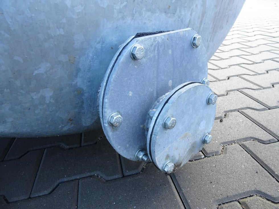 Thumbnail: Weidefass Wasserfass 5000 Liter Wassertank Wasserwagen