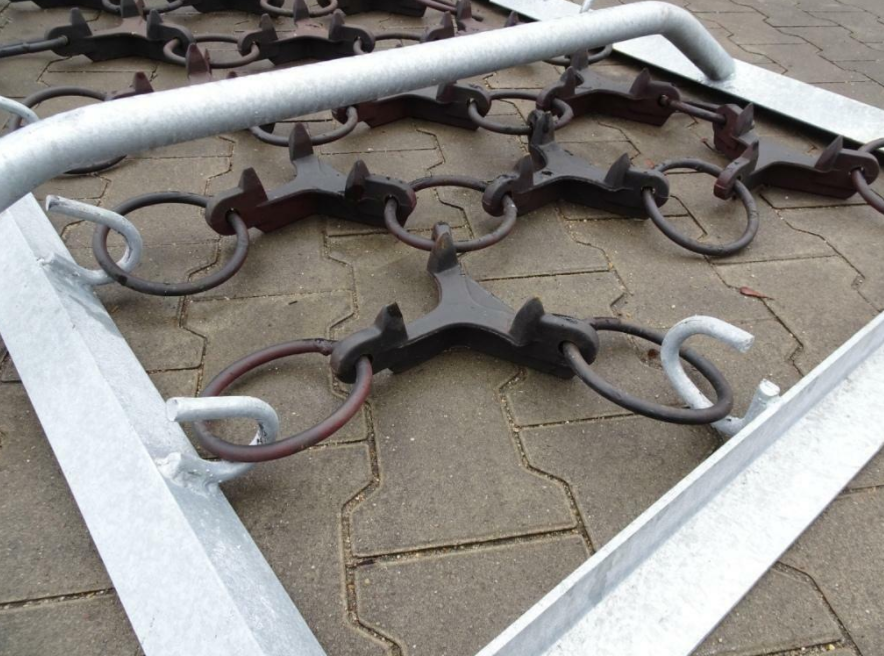 Thumbnail: Wiesenschleppe Schleppe Egge Striegel 4m 3-reihig verzinkt