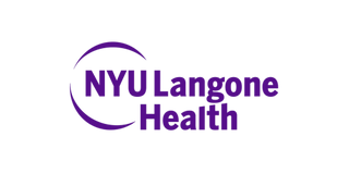 Logo of NYU Langone Health, a major medical center supporting health equity and research partnerships.