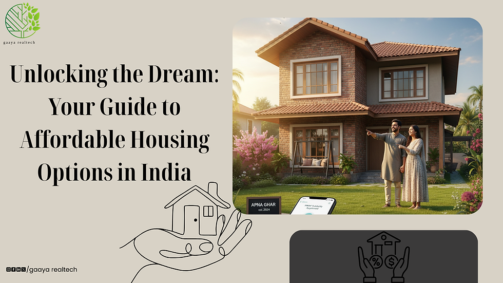 Cracking the Code: Our Guide to Affordable Housing Options in India