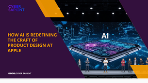 Apple WWDC stage: engineers present AI-driven product design