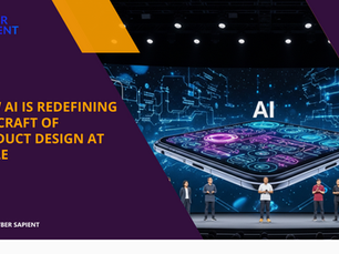 Apple WWDC stage: engineers present AI-driven product design