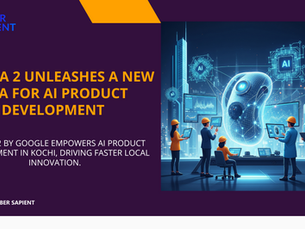Visualizing AI in product development: a flowchart of AI-driven design, data analysis, and robotic manufacturing.