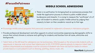 Appleseed sends letter demanding that DOE permanently end middle school screens