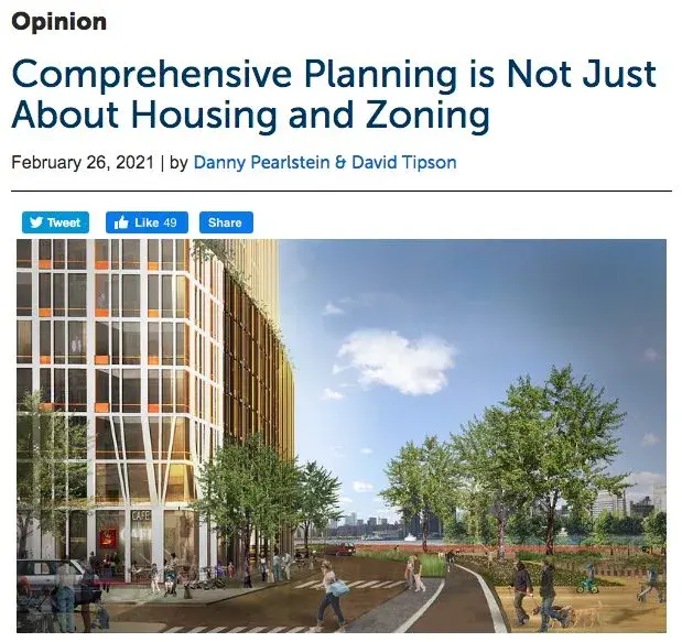 Appleseed and Riders Alliance Op-ed on Comprehensive Planning