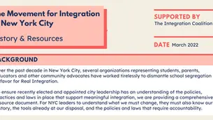 The Movement for Integration in New York City