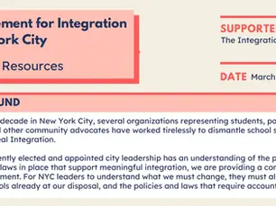 The Movement for Integration in New York City