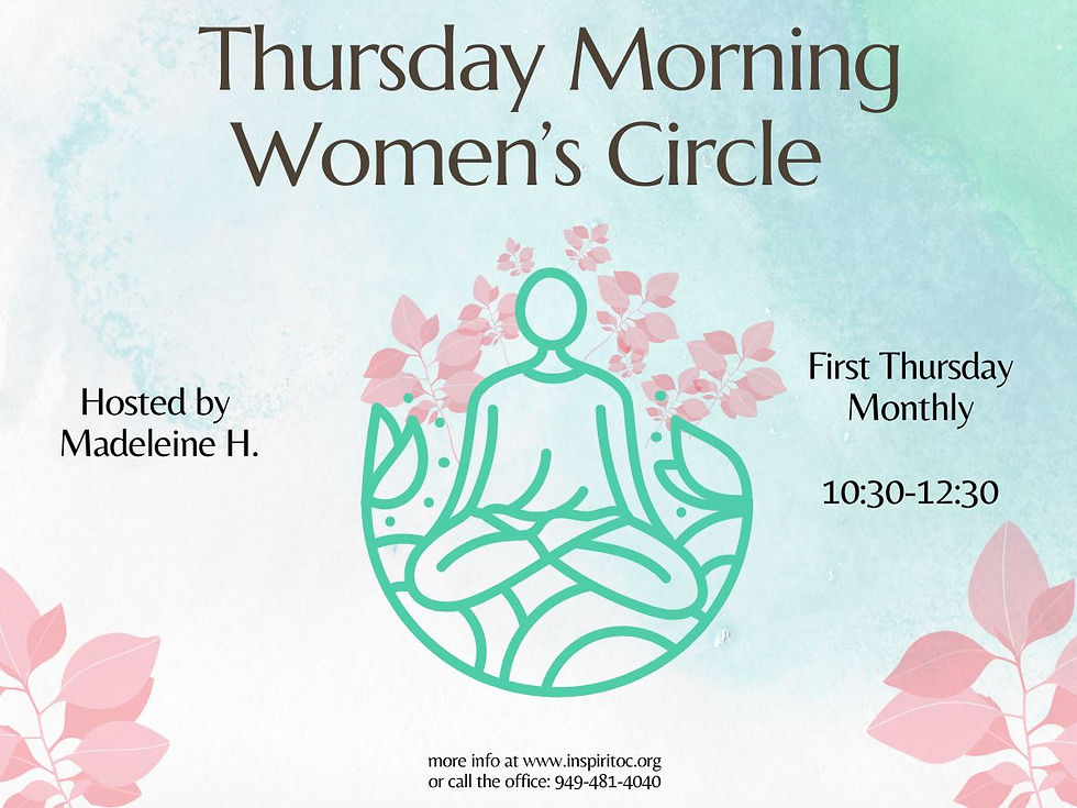 Thursday Morning Women's Circle