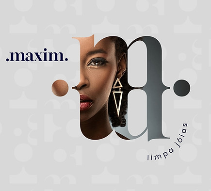 Logo Maxim limpa jóias