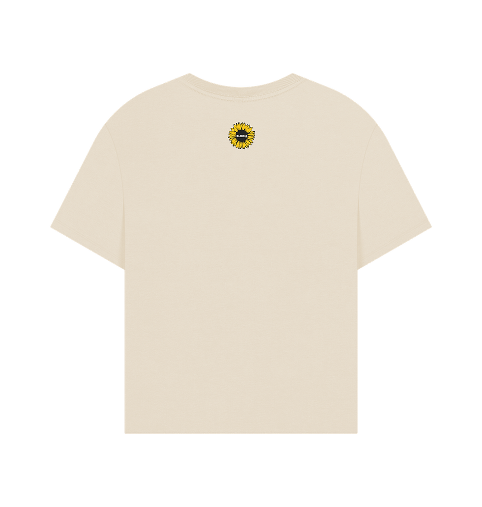 Thumbnail: BLOOM Sunflower Organic Cotton Womens Tee - Candy Marx