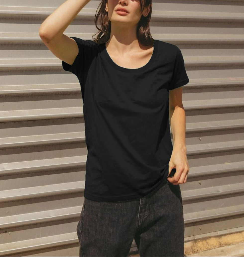 CM Classics Organic Cotton Scoop Neck Womens Tee - Candy Marx
