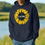 Thumbnail: Womens Unisex Organic Cotton Sunflower Hoodie Jumper - Candy Marx