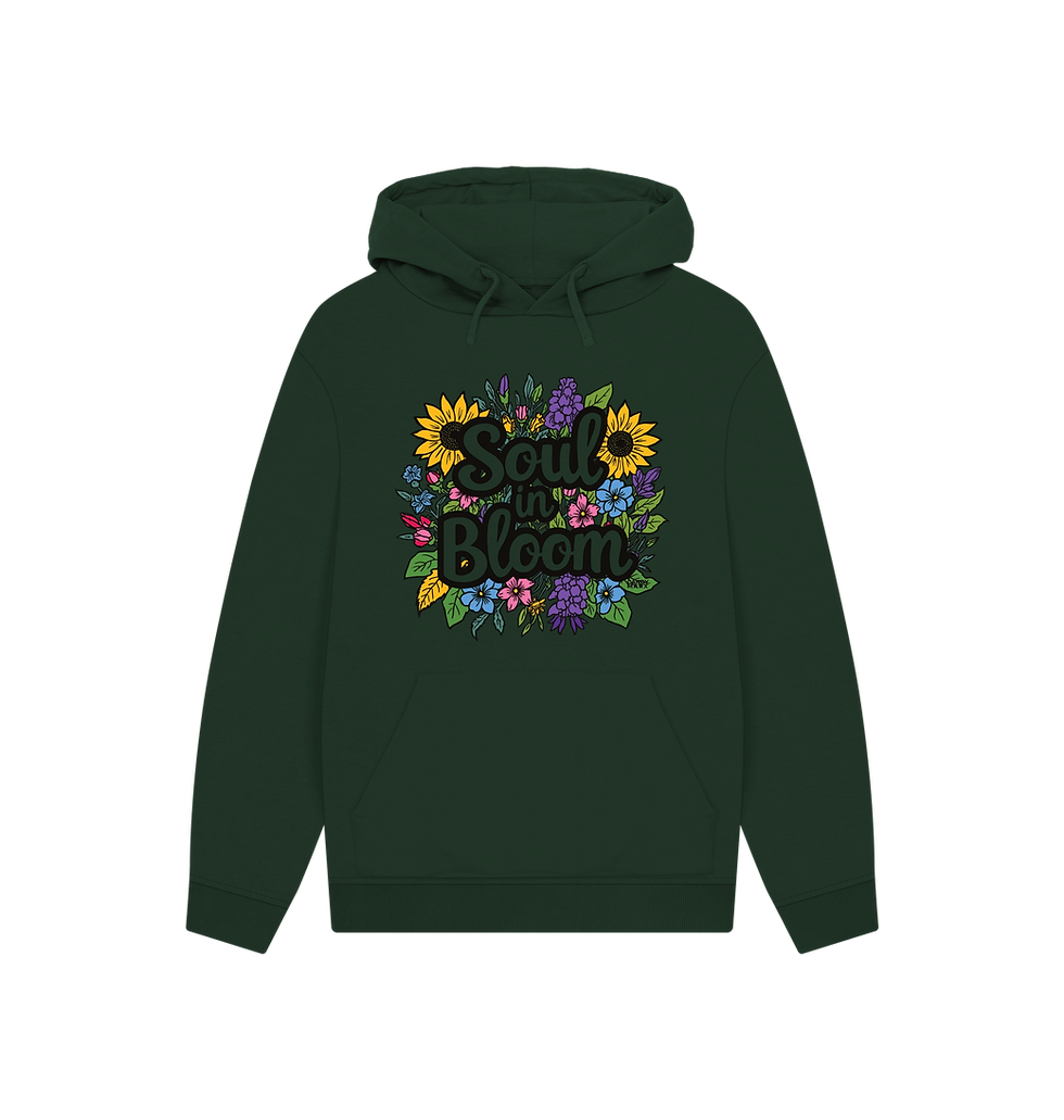 Thumbnail: SOUL IN BLOOM Organic Cotton Hoodie Jumper