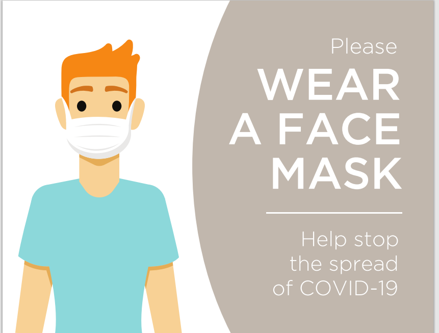#CV930-pleas wear a face mask