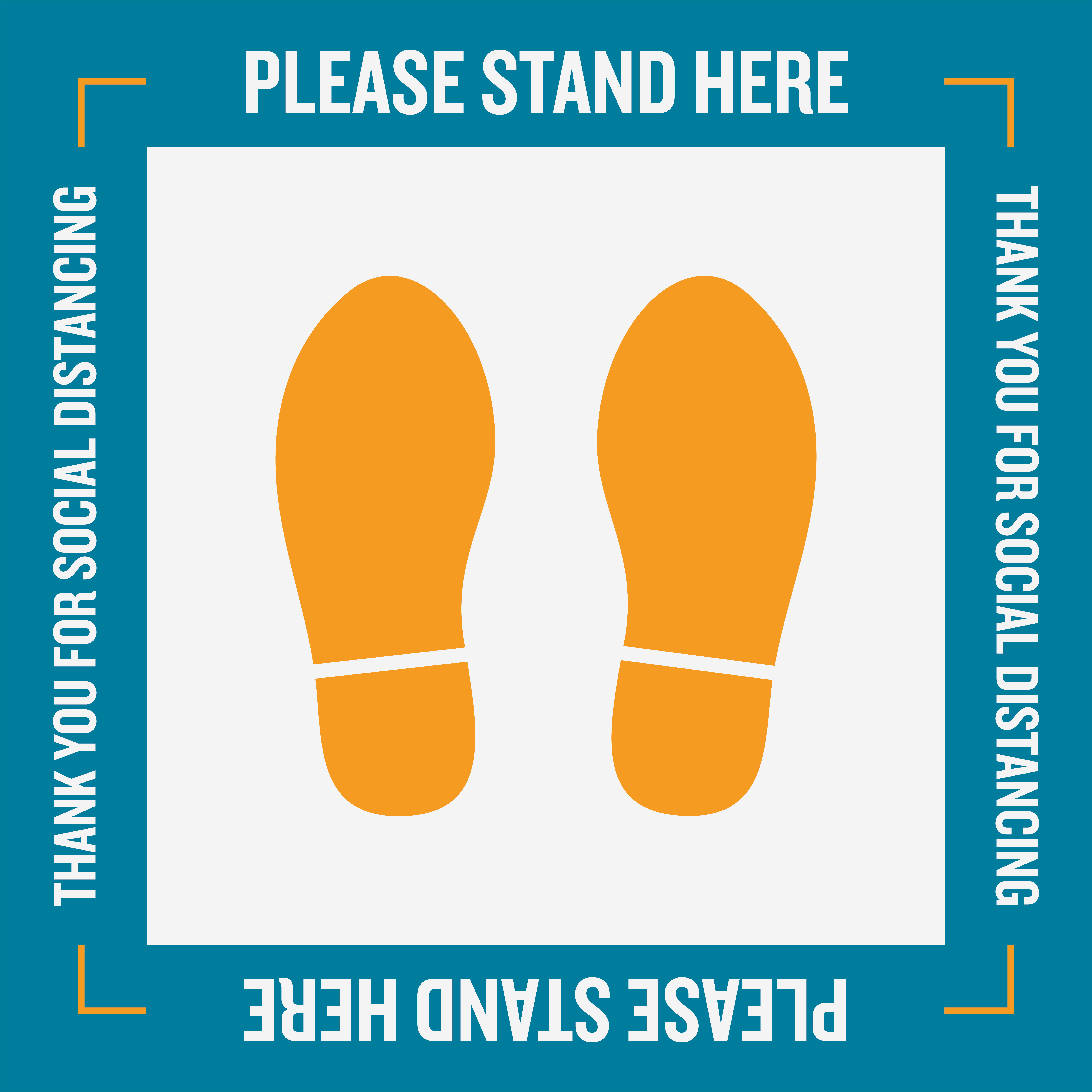 #CV1013-sqare floor decal 4