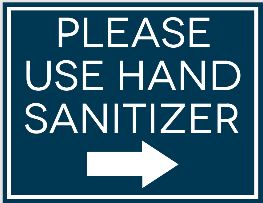 #CV905-please use hand sanitizer