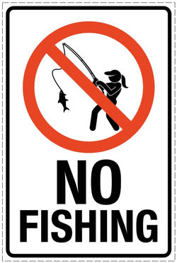 NO FISHING