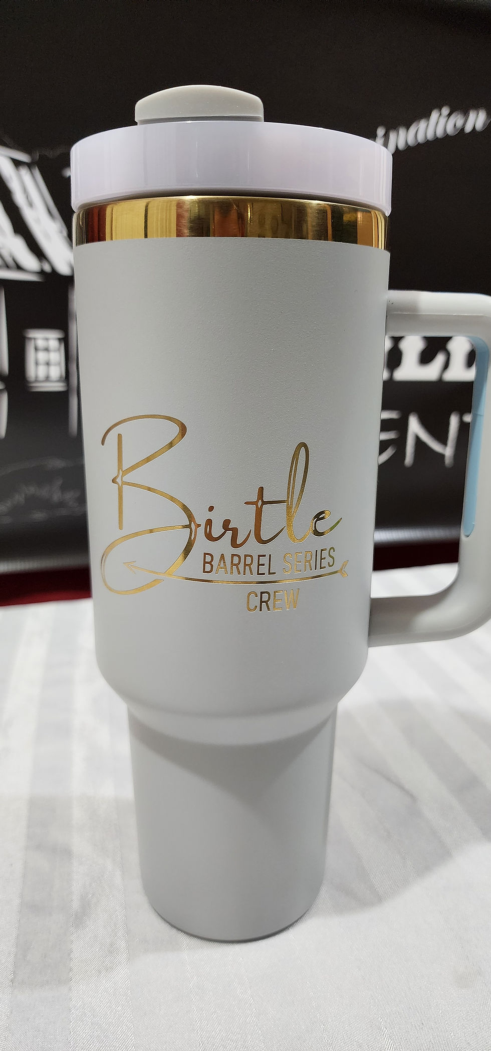 Thumbnail: 40 oz Tumbler with Removeable Handle