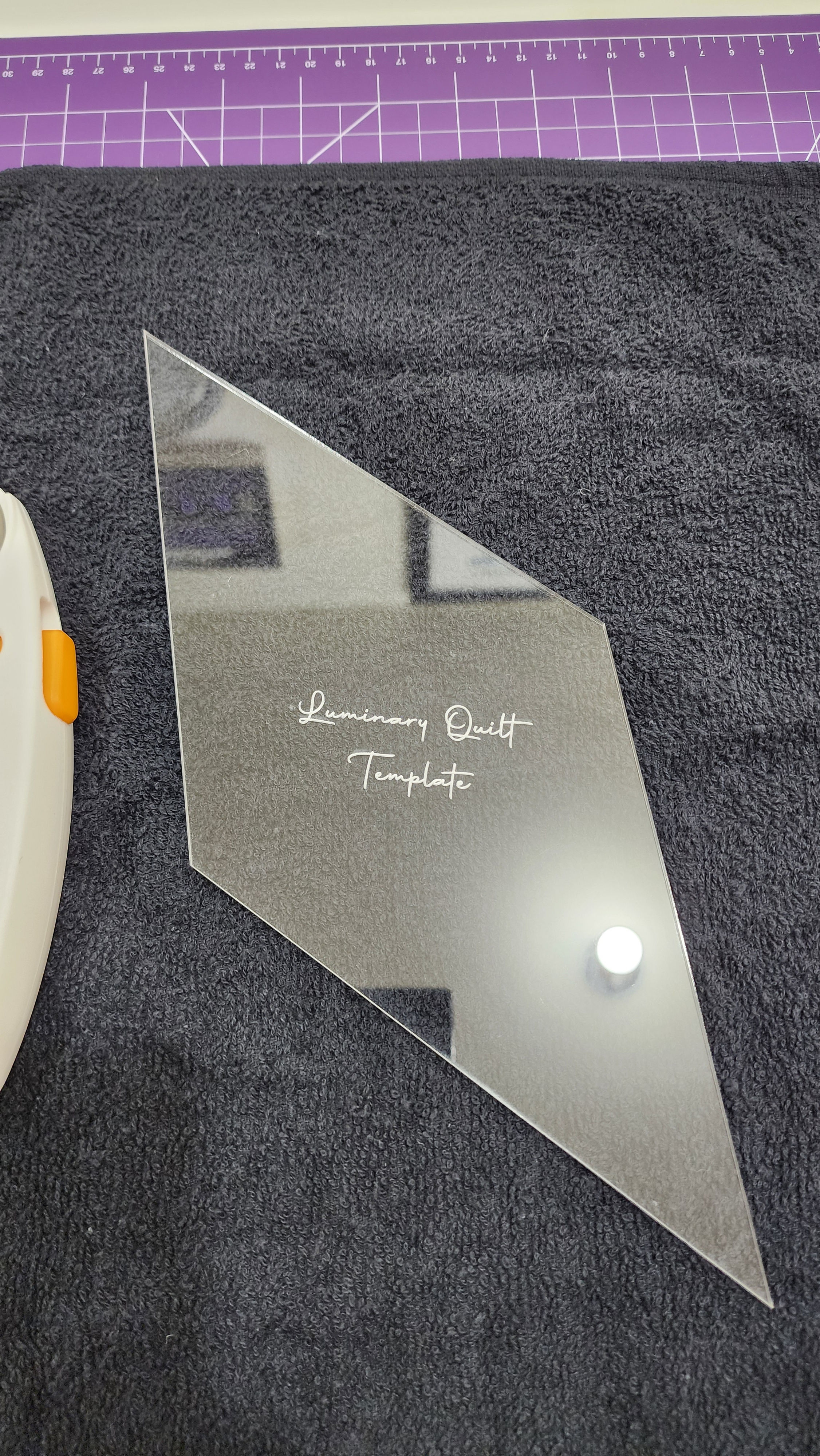 Clear Acrylic Quilting Template