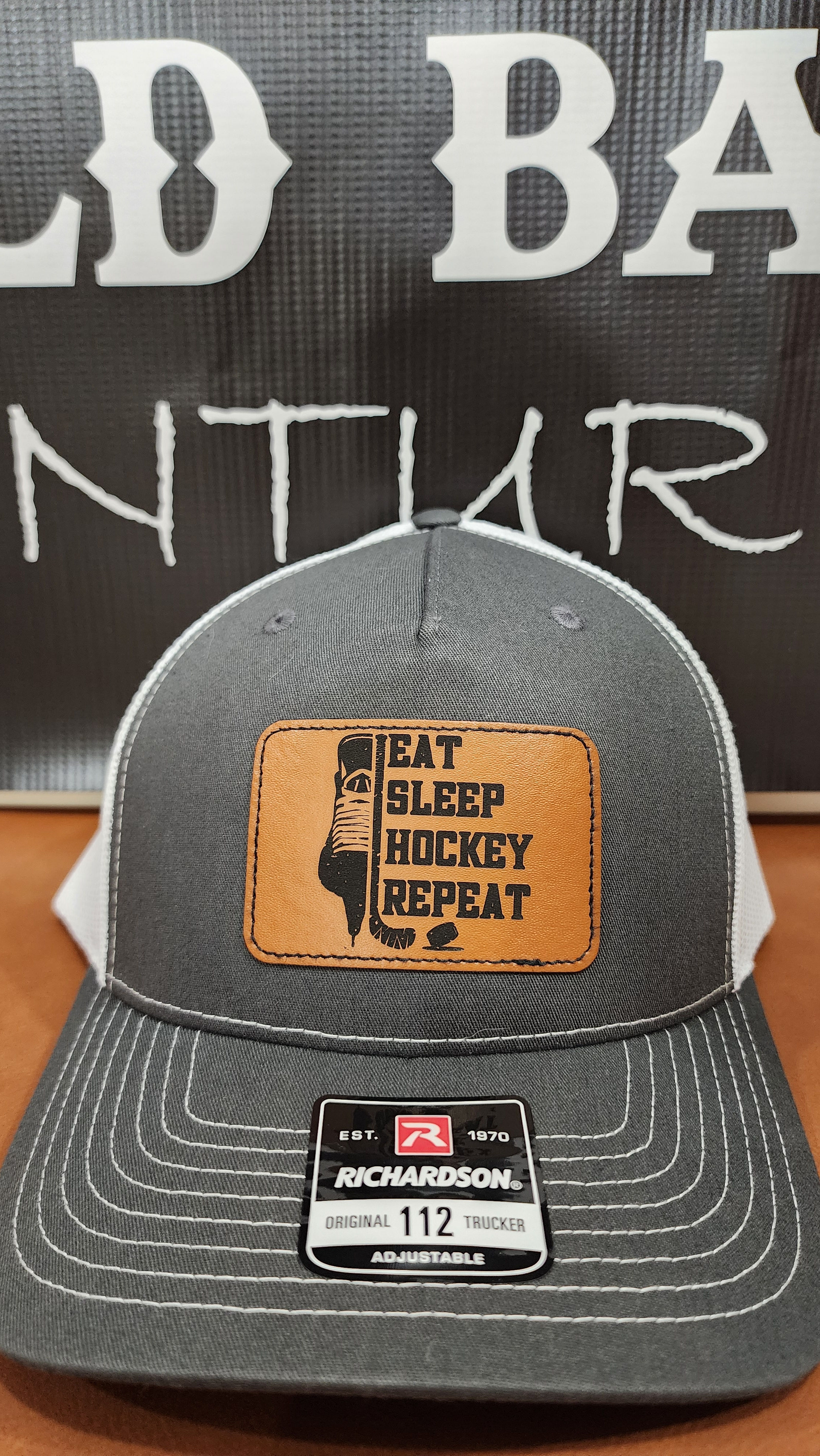Leather Patch Hat