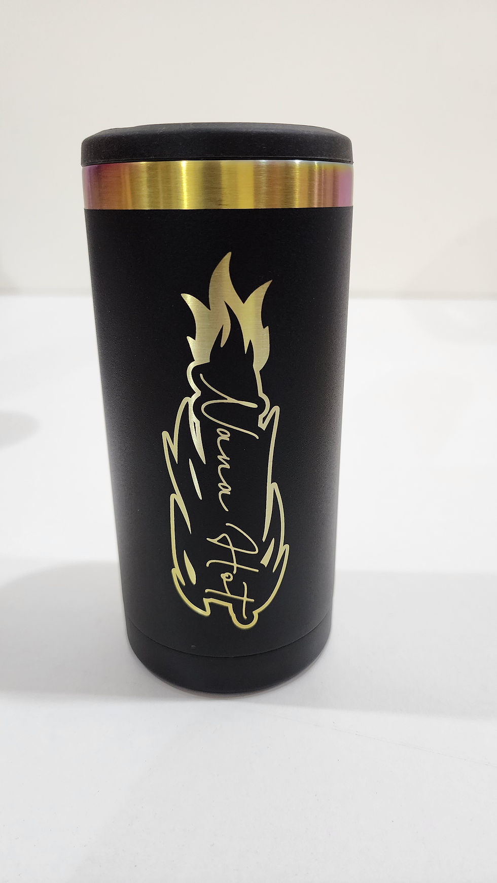 Thumbnail: Slim Can Rainbow Koozie
