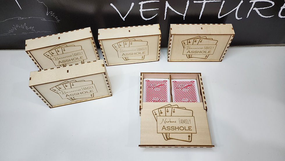 Thumbnail: Playing Card Box 2 Deck Holder