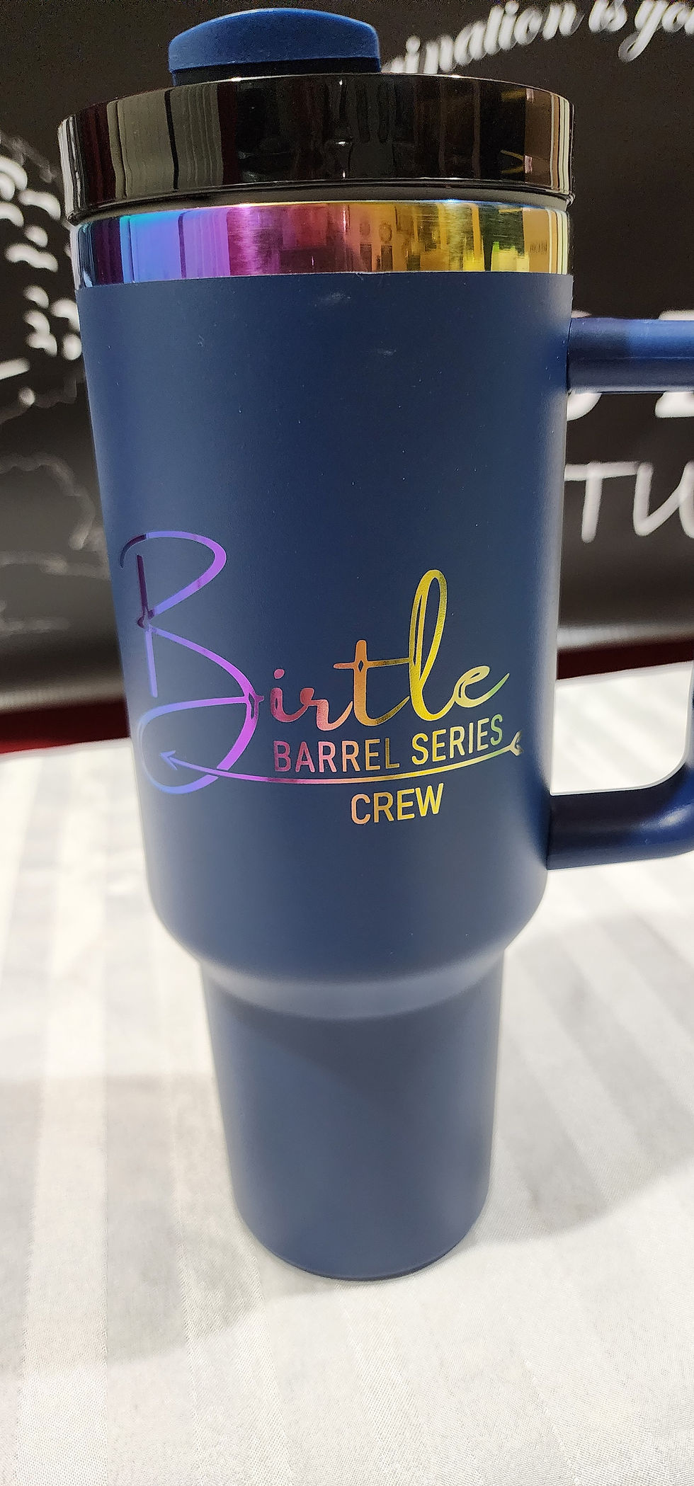 Thumbnail: 40 oz Tumbler with Removeable Handle