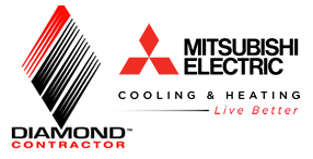 MitsubishiHeatingandCoolingDiamondContractornoRed.gif