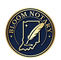 Mobile Notary, Bloomington Indiana