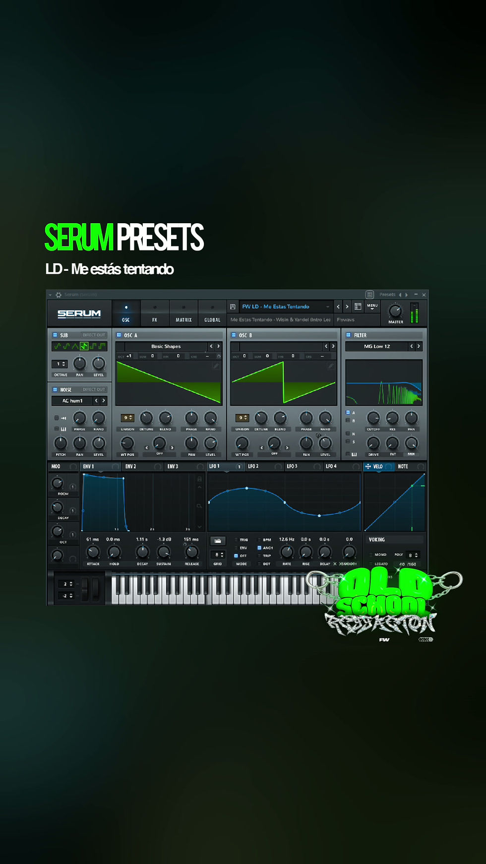 Miniatura: Reggaeton Old School - Famous Presets