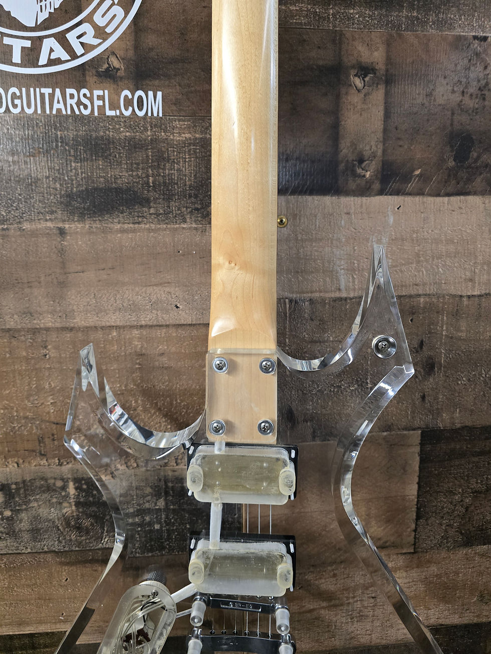 Thumbnail: BC Rich Warlock Clear Acrylic #2