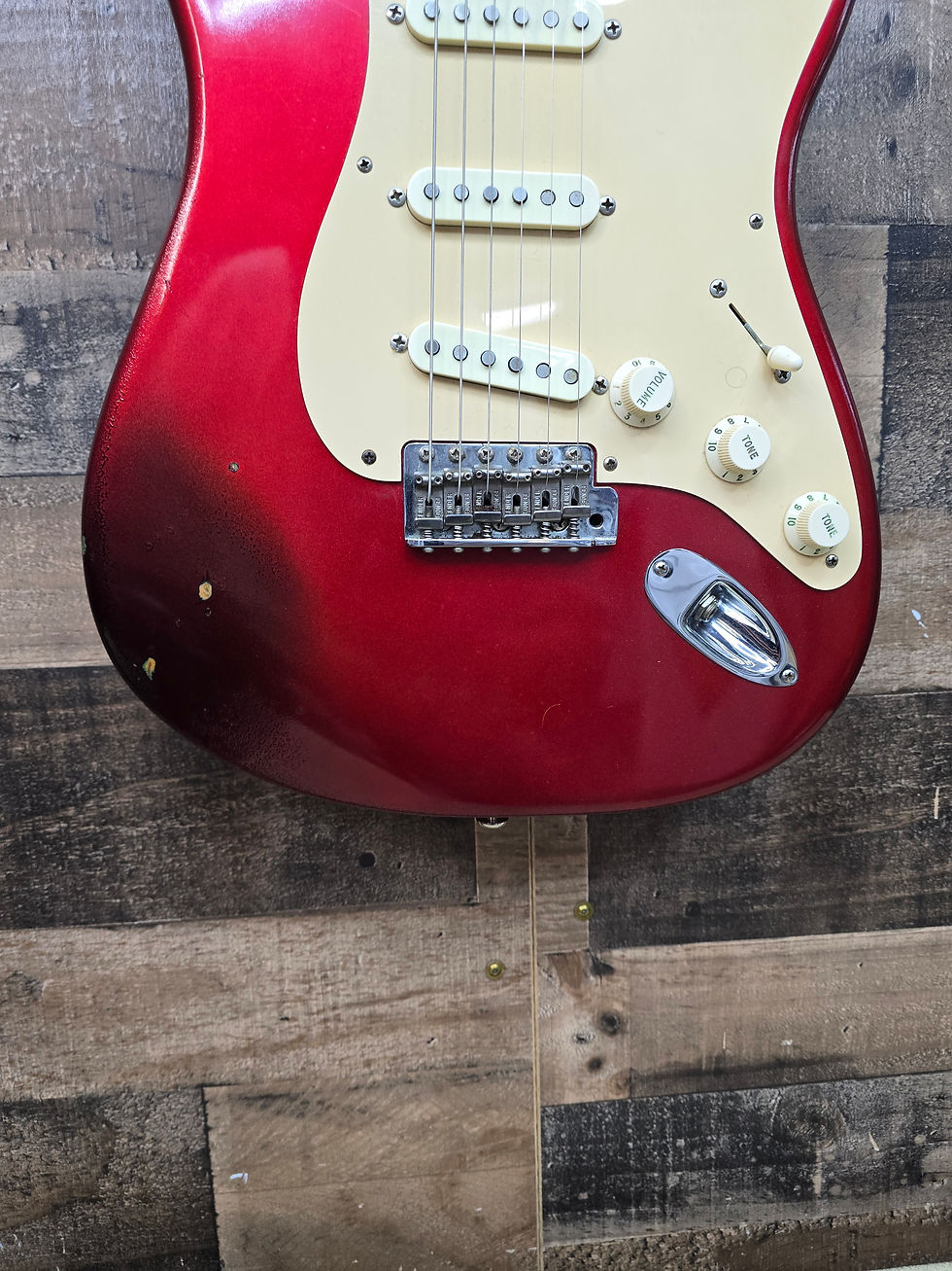 Thumbnail: 2006 Fender Eric Johnson Natural Relic Stratocaster USA