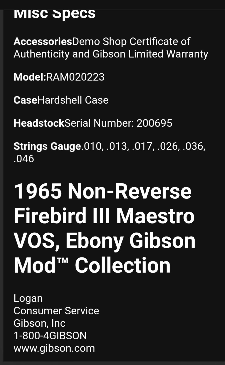 Thumbnail: 2022 Non-Reverse Firebird 1965 III Maestro VOS,