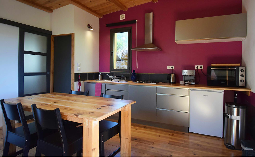 kitchen fully equipped